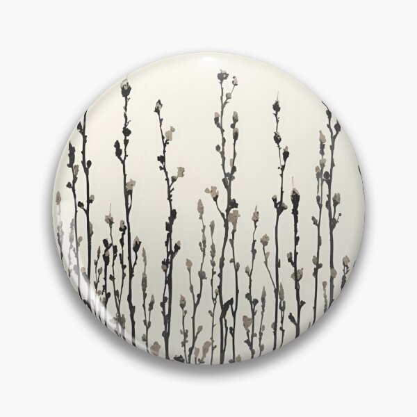 Item preview, Minimalist Black Ink Branches Pattern designed and sold by GuffyGlowVault.