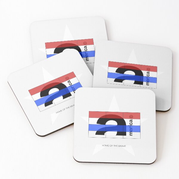 Item preview, America Minimalist Motivational  Print Red White Blue Modern Wall Art Inspirational Home Decor designed and sold by WhyWait Studio Gifts.
