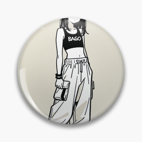 Item preview, Fashion - portrait woman crop cargo designed and sold by AnimeShin.