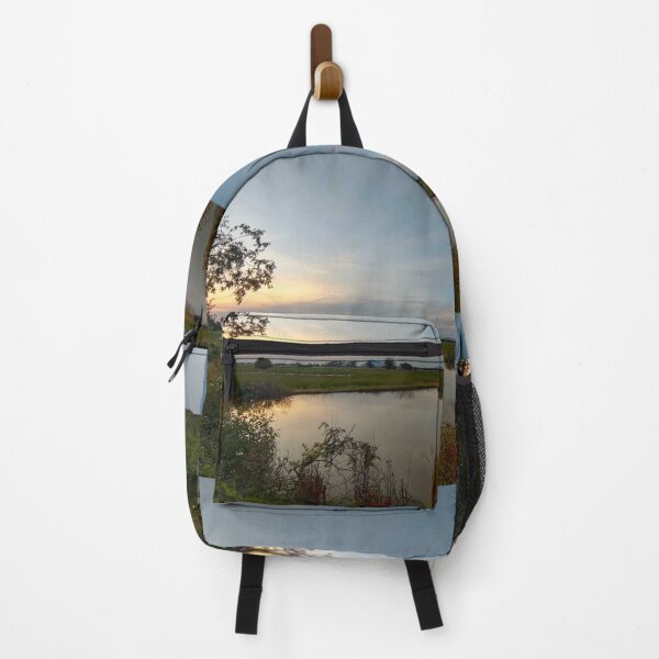 Item preview, Serene Sunset Over the Peaceful Pond designed and sold by Dollacha.