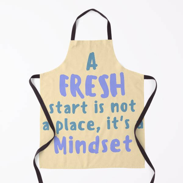 Item preview, Fresh Start Is a Mindset Not a Place designed and sold by SmartMoneyMugs .