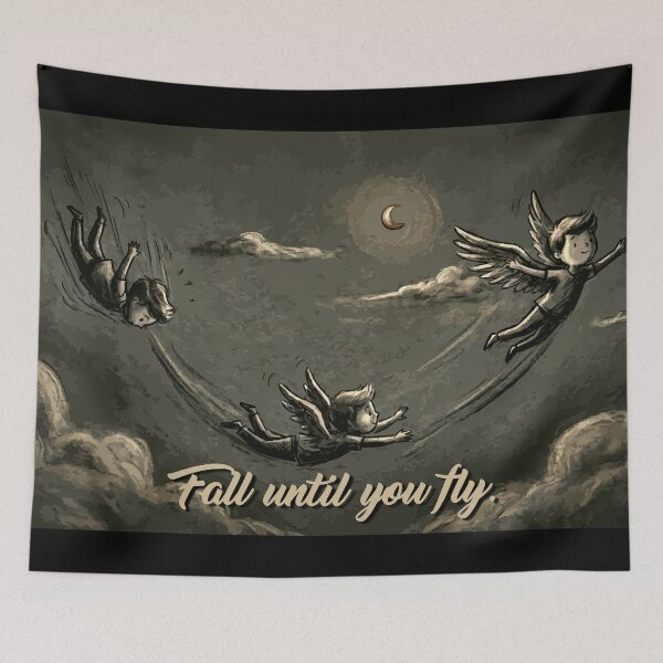 Item preview, Fall Until You Fly designed and sold by muskitt.