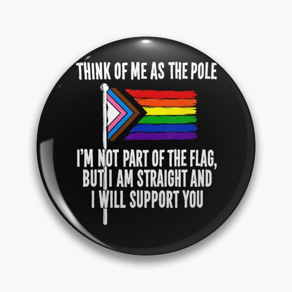 Item preview, Think Of Me As The Pole I Am Not Part Of The Flag designed and sold by Fereskabilon.