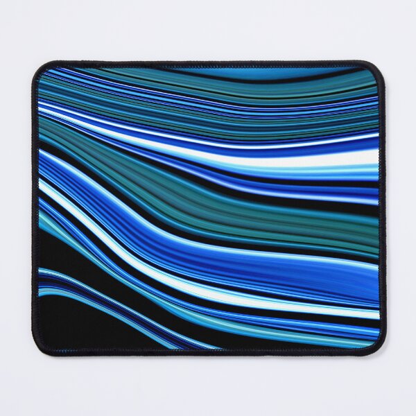 Item preview, Blue, Seafoam, And White Swirled Marbled Art Design designed and sold by DEC02.