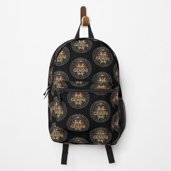 Item preview, It's Because I'm a Gemini Retro Astrology for Horoscope Lovers designed and sold by Redgiant87x.