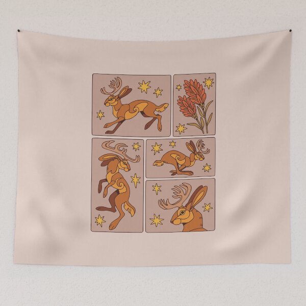 Item preview, Jackalopes designed and sold by Erika Vaigel Creations.