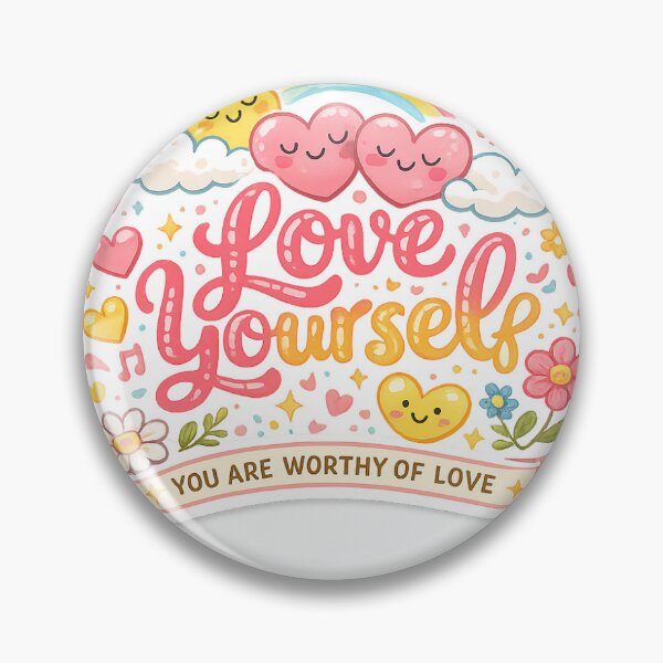 Item preview, love yourself  designed and sold by DigiAuraStudio.