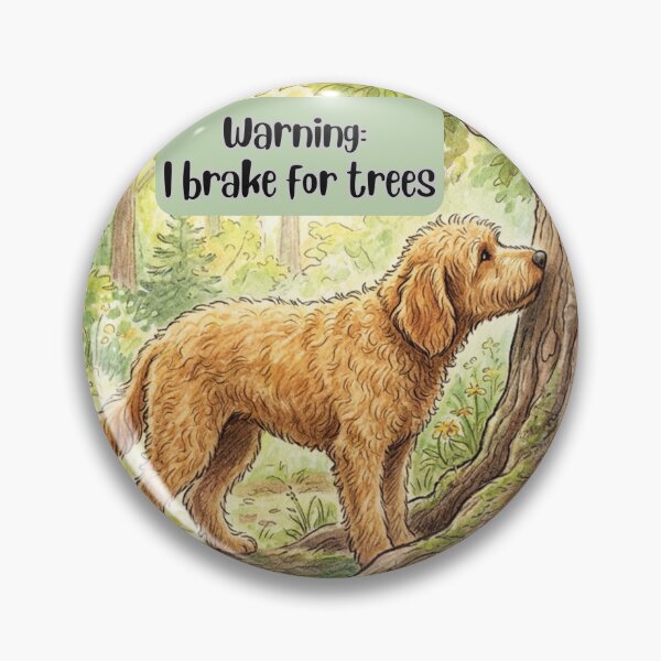 Item preview, I brake for trees designed and sold by Doodles Down South.