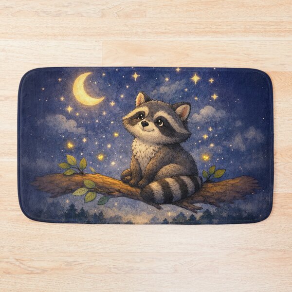 Item preview, Baby Raccoon Nursery Art  - No. 3 designed and sold by susiecc.