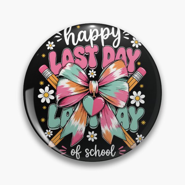 Item preview, Happy Last Day Of School Coquette Bow Pencil Teacher Student designed and sold by viectory.