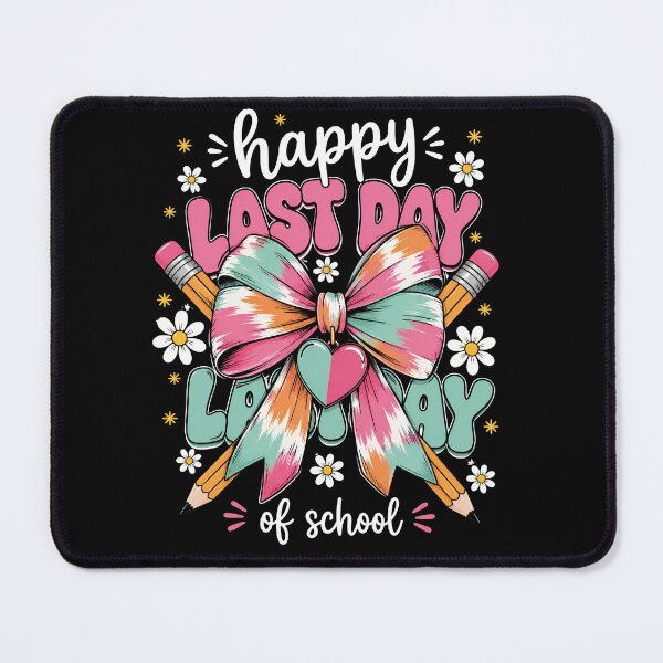 Item preview, Happy Last Day Of School Coquette Bow Pencil Teacher Student designed and sold by viectory.
