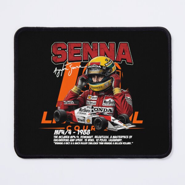 Item preview, Ayrton Senna 1988 McLaren MP4/4 Racing Legend designed and sold by TshirtsOnline-.