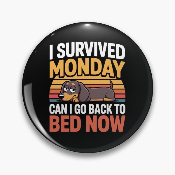 Item preview, I Survived Monday can I go back to bed now designed and sold by jkrphoto.
