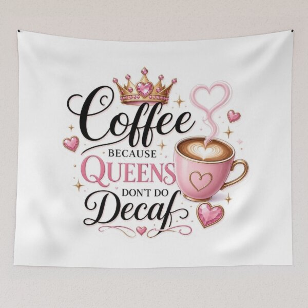Item preview, Caffeine Queen Sticker designed and sold by Stylestickers55.