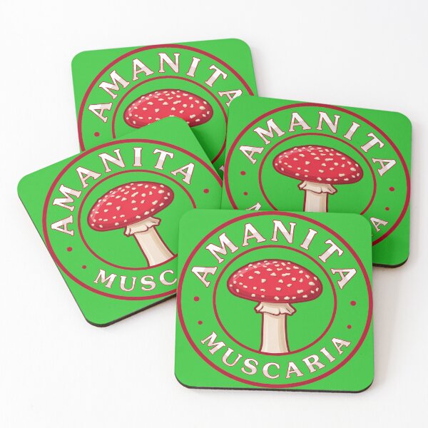 Item preview, Amanita Muscaria Vintage Badge | Mushroom Logo Design designed and sold by Hadamah.