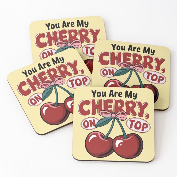 Item preview, You Are My Cherry On Top Cute Cherry Valentine T-Shirt | Kawaii Fruit Love Design designed and sold by alchemist1636 .