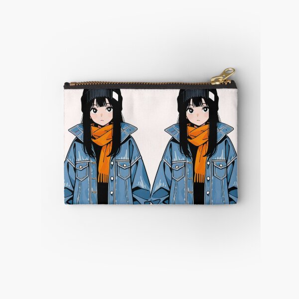 Item preview, Fashion - portrait woman denim jacket designed and sold by AnimeShin.