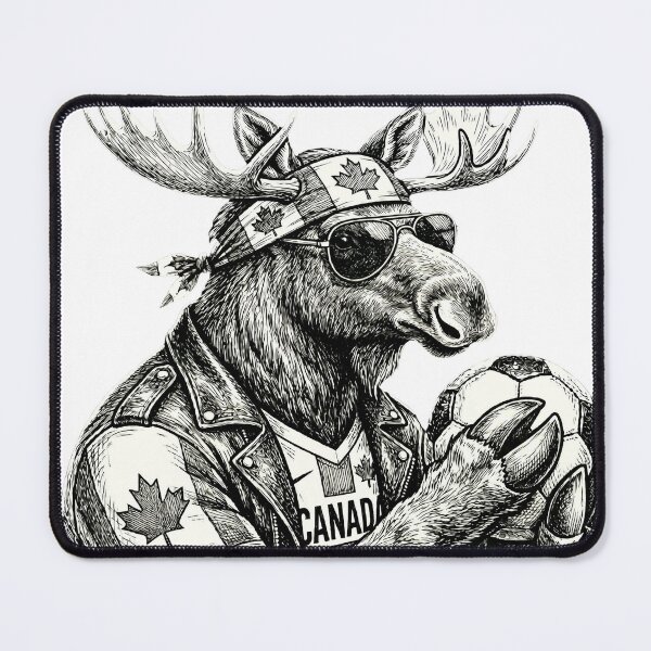 Item preview, Canadian Moose Soccer Player designed and sold by Roy & Tiffany.