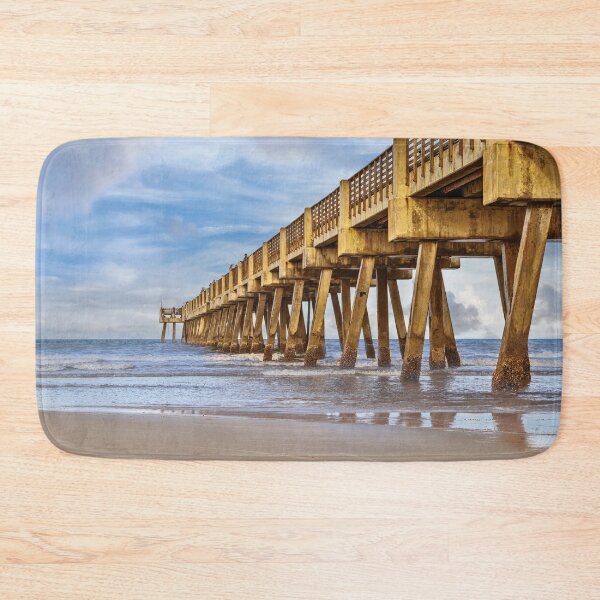 Item preview, The Old Jacksonville Beach Pier designed and sold by Kay Brewer.
