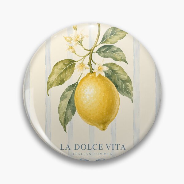 Item preview, La Dolce Vita Lemon Watercolor Italian Summer Coquette Bow designed and sold by BeataPrint.