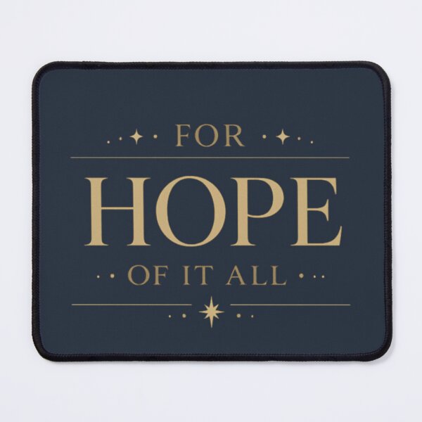 Item preview, For Hope Of It All Minimalist Typography Aesthetic designed and sold by PunchDrop.