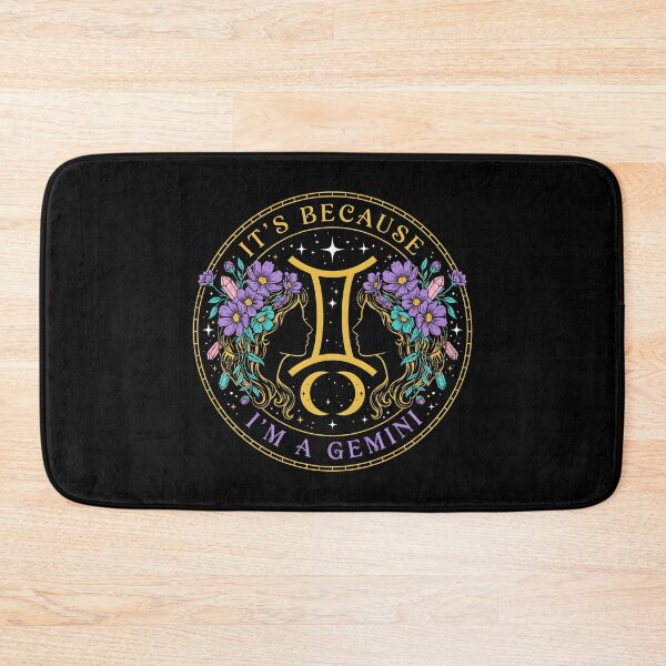 Item preview, It's Because I'm a Gemini Astrology Meme for Zodiac Sign Fans designed and sold by Redgiant87x.