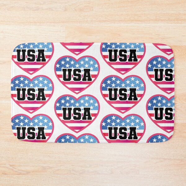 Item preview, USA Heart  designed and sold by GlitterArtySVG.