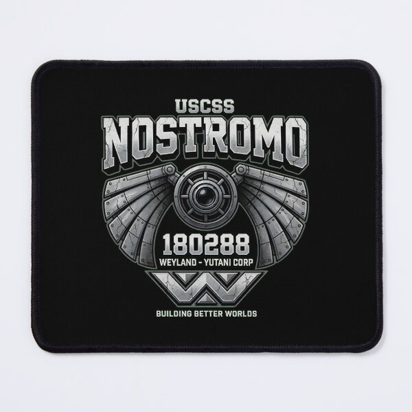 Item preview, Sci Fi Industrial Nostromo Logo Design designed and sold by TshirtsOnline-.
