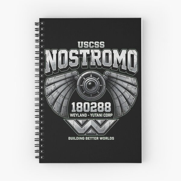 Item preview, Sci Fi Industrial Nostromo Logo Design designed and sold by TshirtsOnline-.