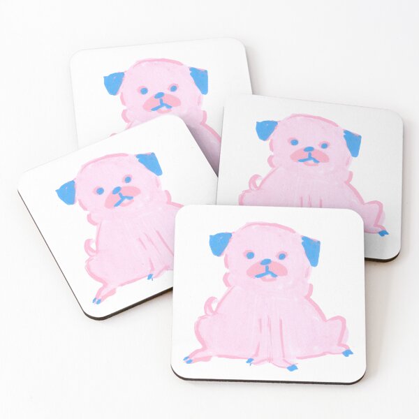 Item preview, Cotton candy pug designed and sold by San-shine-arts.
