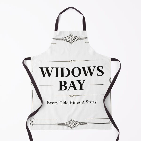 Item preview, Widows Bay – Every Tide Hides A Story | Coastal Mystery Gothic Typography Design designed and sold by Vvmd.