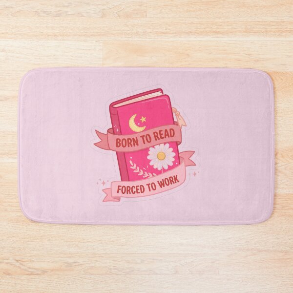 Item preview, Born to read, forced to work designed and sold by popsessiveart.