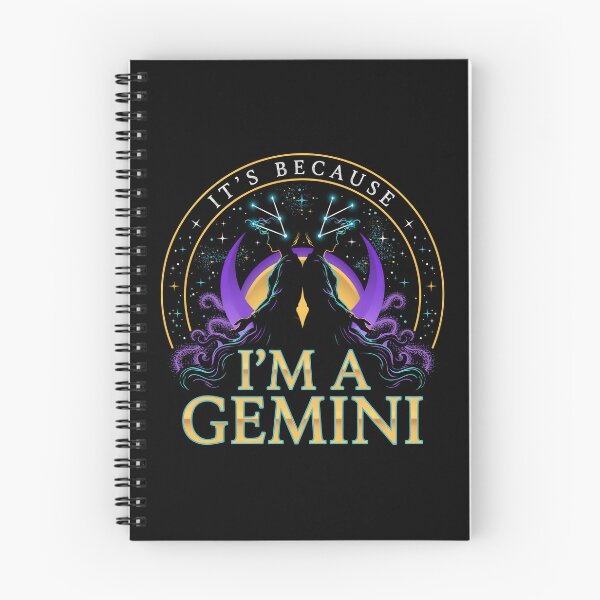 Item preview, It's Because I'm a Gemini Cosmic Horoscope for Astrology Lovers designed and sold by Redgiant87x.