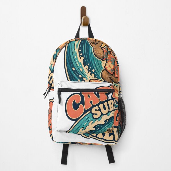 Item preview, Capybara Hawaii Beach Surfer Vibes Relaxed Soul designed and sold by VisualArtsOasis.