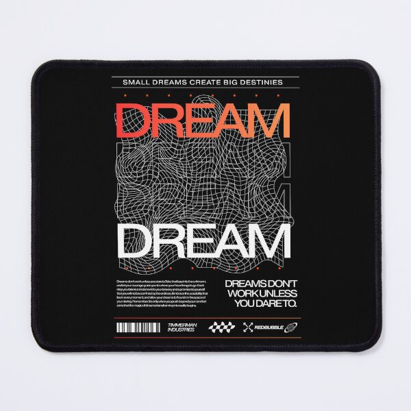 Item preview, DREAM Typographic Streetwear Design designed and sold by Dhenin Studio.