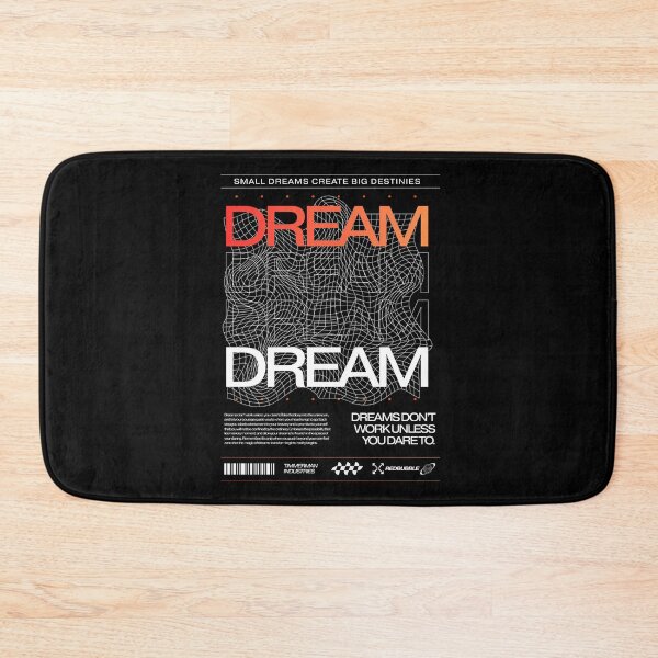Item preview, DREAM Typographic Streetwear Design designed and sold by Dhenin Studio.
