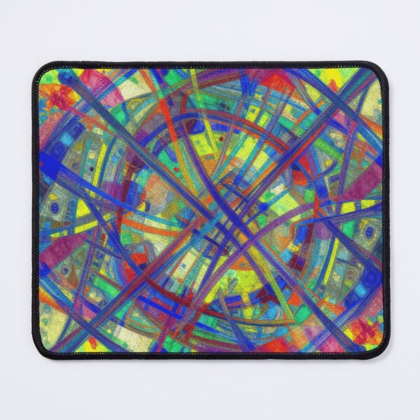 Item preview, Vivid Kaleidoscopic Tangle designed and sold by RandomWalker.