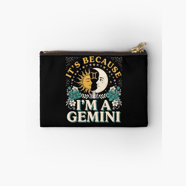 Item preview, It's Because I'm a Gemini Funny Star Sign Astrology Quote designed and sold by Redgiant87x.