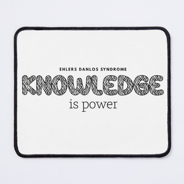 Item preview, EDS knowledge is power designed and sold by ZebraDazzleDesigns.