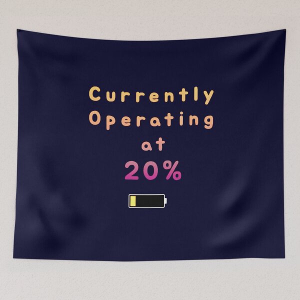 Item preview, Currently Operating at 20% designed and sold by Amanda1775.