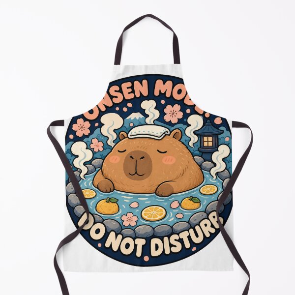 Item preview, Capybara Onsen Relaxation Lover Japanese Culture designed and sold by VisualArtsOasis.