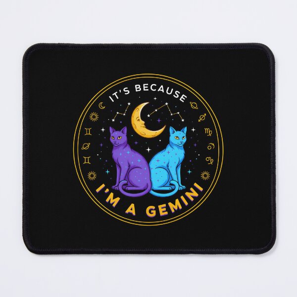 Item preview, It's Because I'm a Gemini Funny Zodiac Sign Gift for Astrology Fans designed and sold by Redgiant87x.
