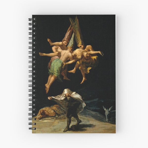 Item preview, Francisco Goya "Witches' Flight (Spanish: Vuelo de Brujas; also known as Witches in Flight or Witches in the Air)" designed and sold by Alexandra Dahl.