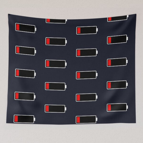 Item preview, Low Battery (red) designed and sold by Amanda1775.