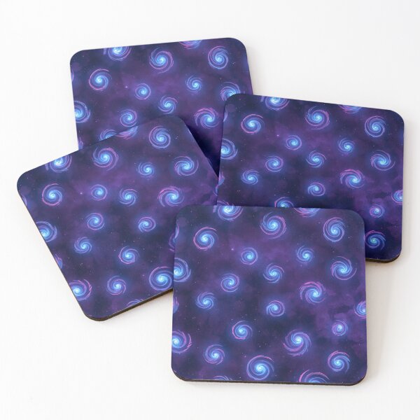Item preview, Cosmic Galaxy Swirl Pattern – Purple Blue Nebula designed and sold by GuffyGlowVault.