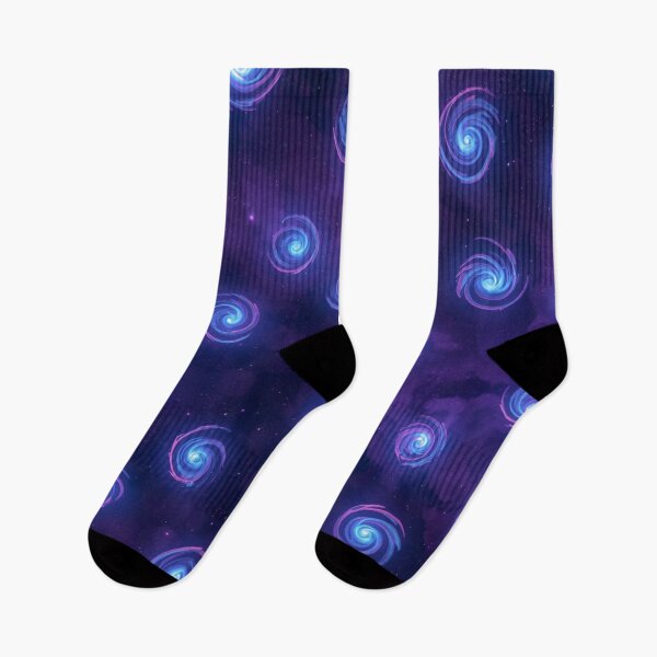 Item preview, Cosmic Galaxy Swirl Pattern – Purple Blue Nebula designed and sold by GuffyGlowVault.
