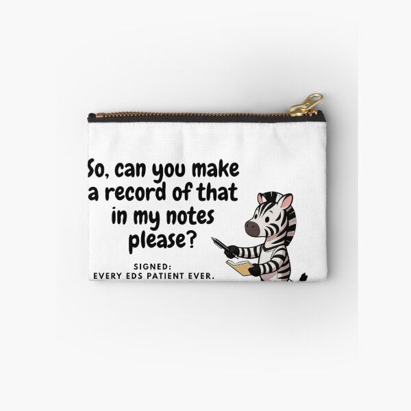 Item preview, EDS funny zebra notes design  designed and sold by ZebraDazzleDesigns.