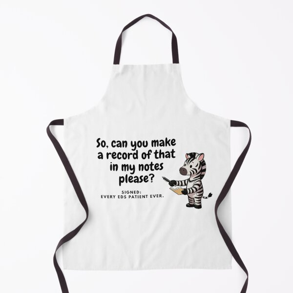 Item preview, EDS funny zebra notes design designed and sold by ZebraDazzleDesigns.