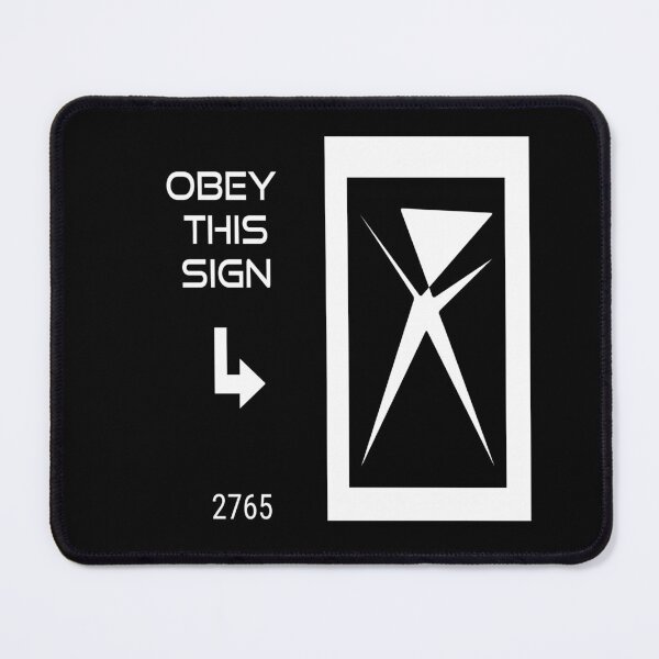 Item preview, Obey this sign No. 2765 designed and sold by porfysoundtrack.