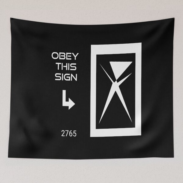 Item preview, Obey this sign No. 2765 designed and sold by porfysoundtrack.